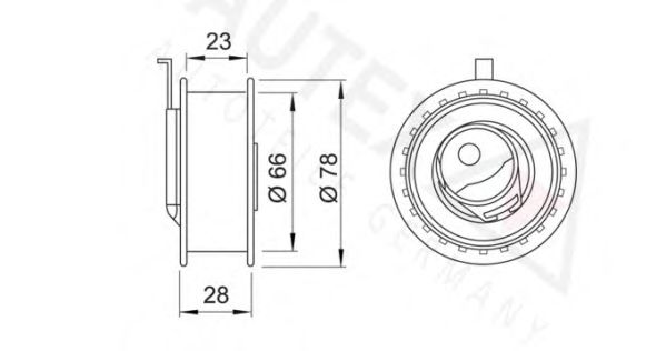 rola intinzator,curea distributie 2
