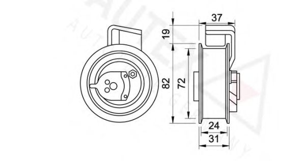 rola intinzator,curea distributie 2