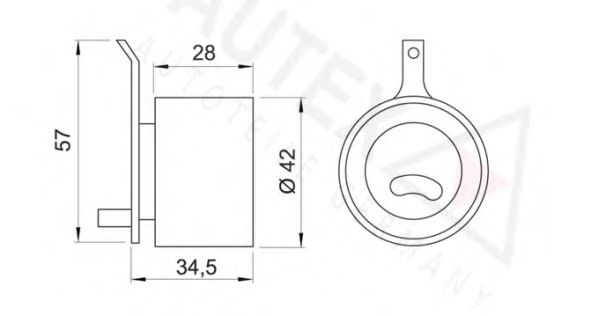rola intinzator,curea distributie 2
