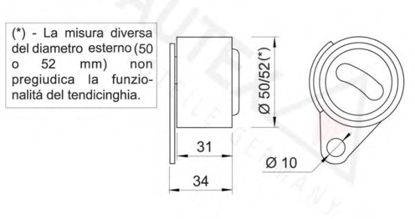 rola intinzator,curea distributie 2