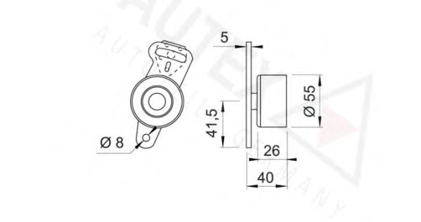 rola intinzator,curea distributie 2