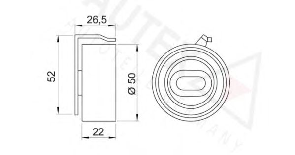 rola intinzator,curea distributie 2