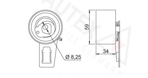 rola intinzator,curea distributie 2