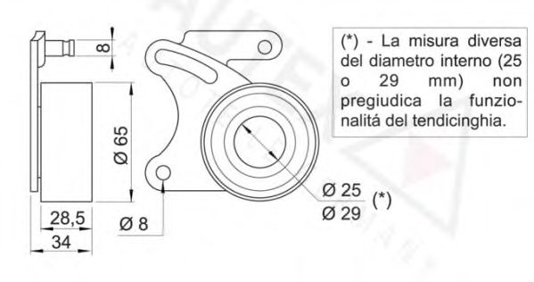 rola intinzator,curea distributie 2