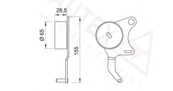 rola intinzator,curea distributie 2