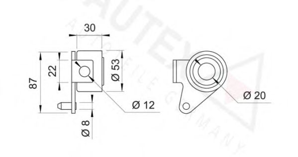 rola intinzator,curea distributie 2