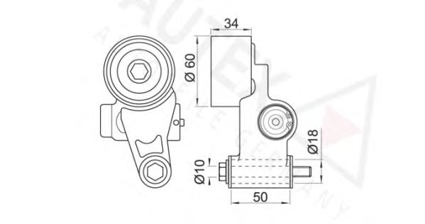 rola intinzator,curea distributie 2