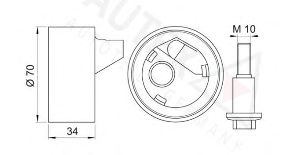 rola intinzator,curea distributie 2