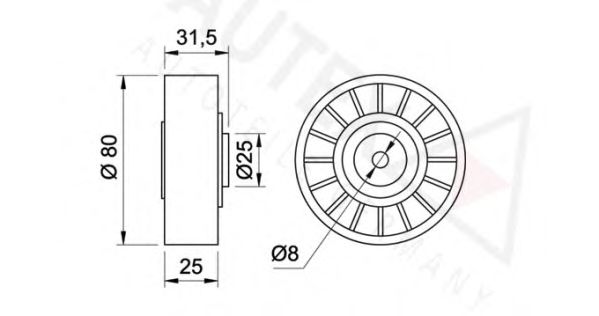 rola intinzator,curea transmisie 2