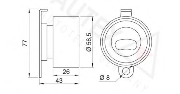 rola intinzator,curea distributie 2