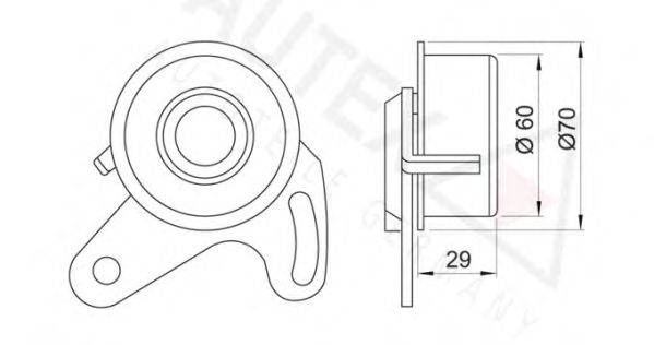 rola intinzator,curea distributie 2
