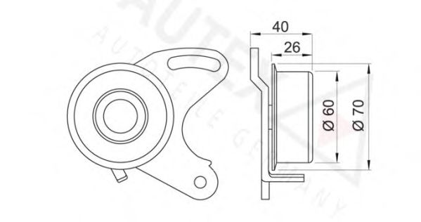 rola intinzator,curea distributie 2