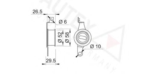 rola intinzator,curea distributie 2