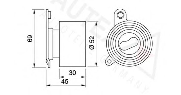 rola intinzator,curea distributie 2