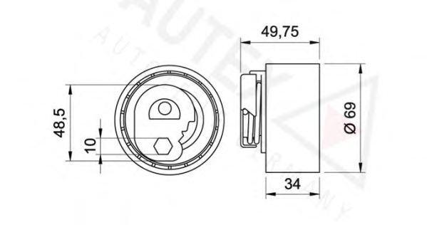 rola intinzator,curea distributie 2