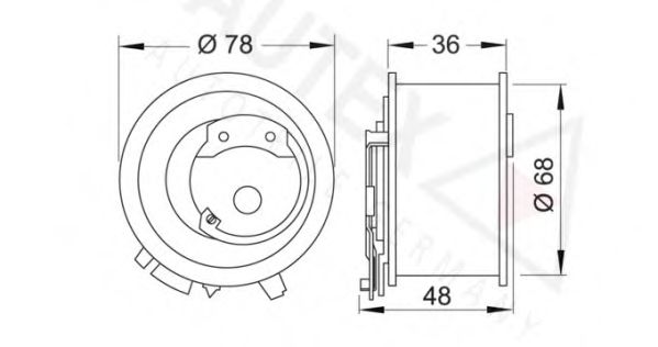 rola intinzator,curea distributie 2