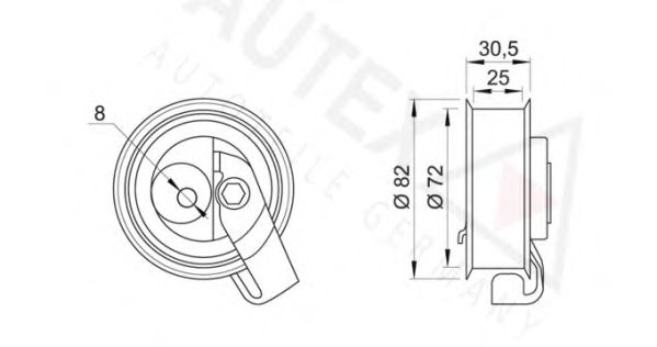 rola intinzator,curea distributie 2