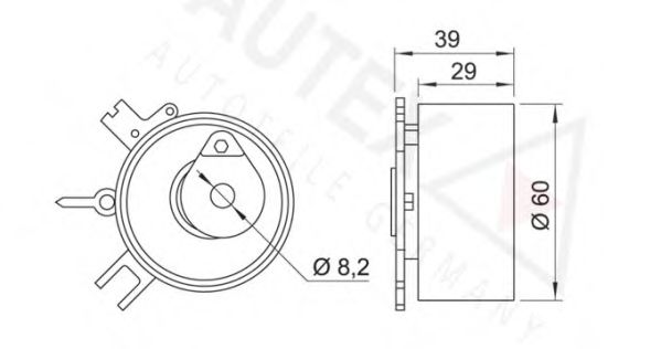 rola intinzator,curea distributie 2