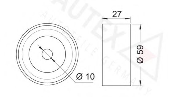 Rola ghidare/conducere, curea distributie 2