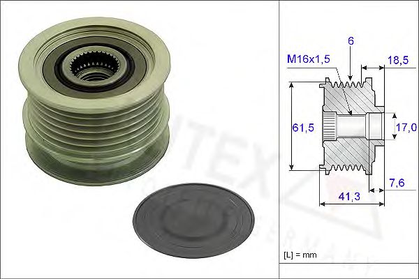Sistem roata libera, generator