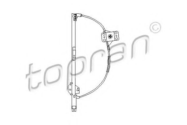 Mecanism actionare geam