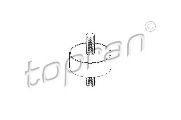 104 389 Suport radiator TOPRAN 