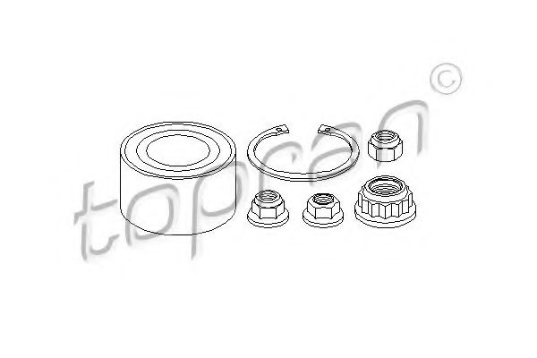 Set rulment roata