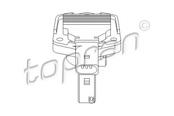 109 242 senzor,nivel ulei motor TOPRAN 