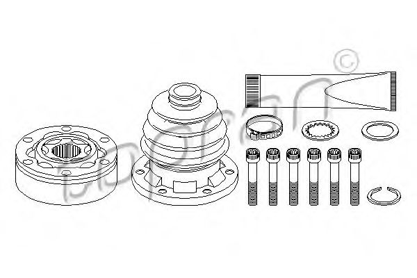 110 022 Set articulatie, planetara TOPRAN 