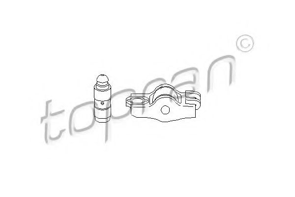 110 118 Culbutor, tren supape TOPRAN 