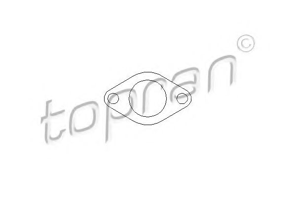 110 376 Garnitura, ventil AGR TOPRAN 
