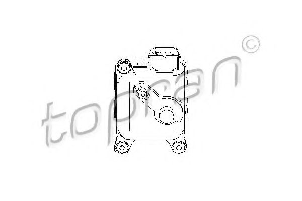 111 093 Element de reglare, clapeta carburator TOPRAN 