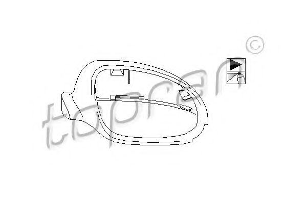 Acoperire oglinda exterioara