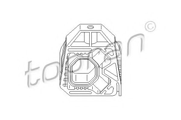 112 411 Suport radiator TOPRAN 