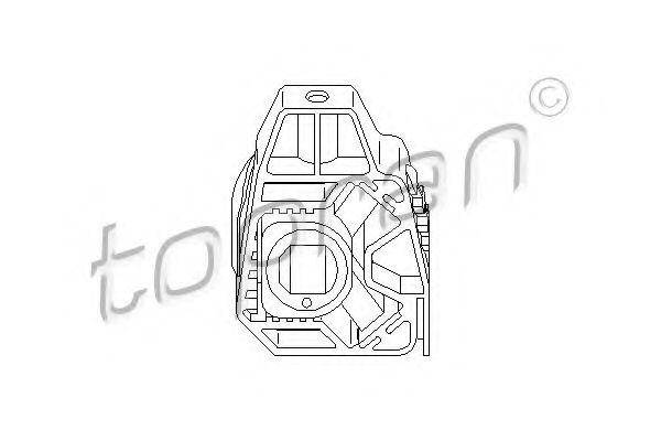 112 413 Suport radiator TOPRAN 