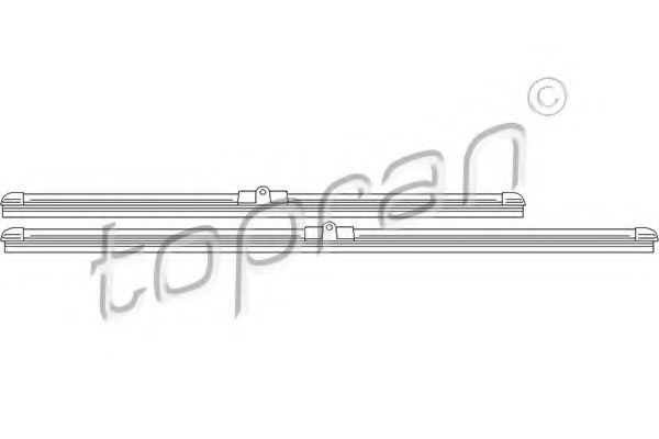 112 471 lamela stergator TOPRAN 