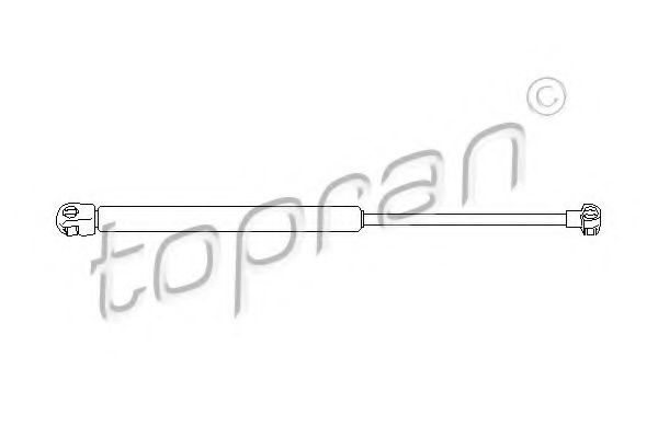 113 525 Amortizor capota TOPRAN 