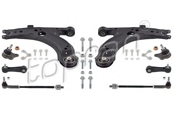 115 798 Set, suspensie roata TOPRAN 