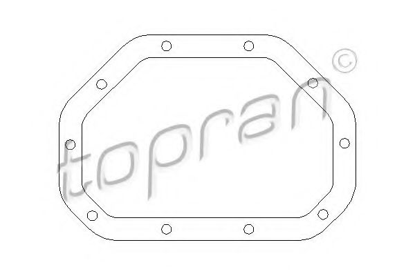 206 470 Garnitura, diferential TOPRAN 