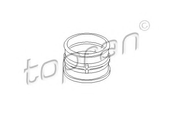 206 877 Furtun, alimentare aer TOPRAN 