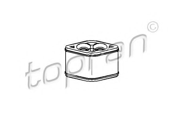 207 036 Suport radiator TOPRAN 