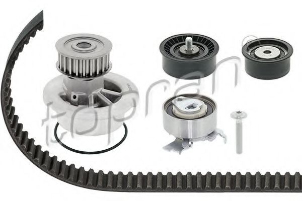 207 897 Set pompa apa + curea dintata TOPRAN 