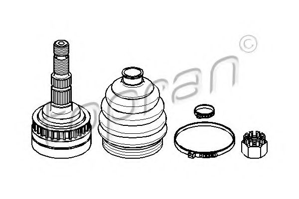 208 187 Set articulatie, planetara TOPRAN 