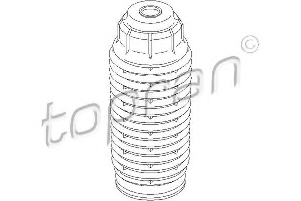 Capac protectie/Burduf, amortizor