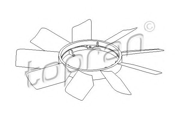 Paleta ventilator, racire motor