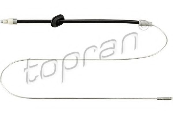 401 658 Cablu, frana de parcare TOPRAN 