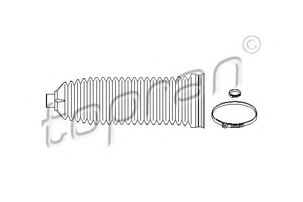 401 813 Ansamblu burduf, directie TOPRAN 