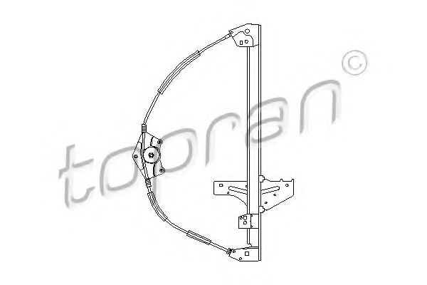 721 759 Mecanism actionare geam TOPRAN 