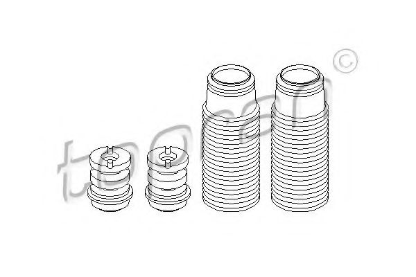 915 015 chit protectie praf,amortizor TOPRAN 
