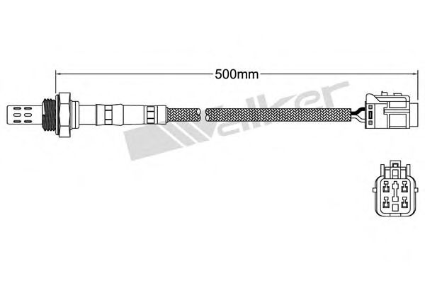 250-241065 Sonda Lambda WALKER PRODUCTS 